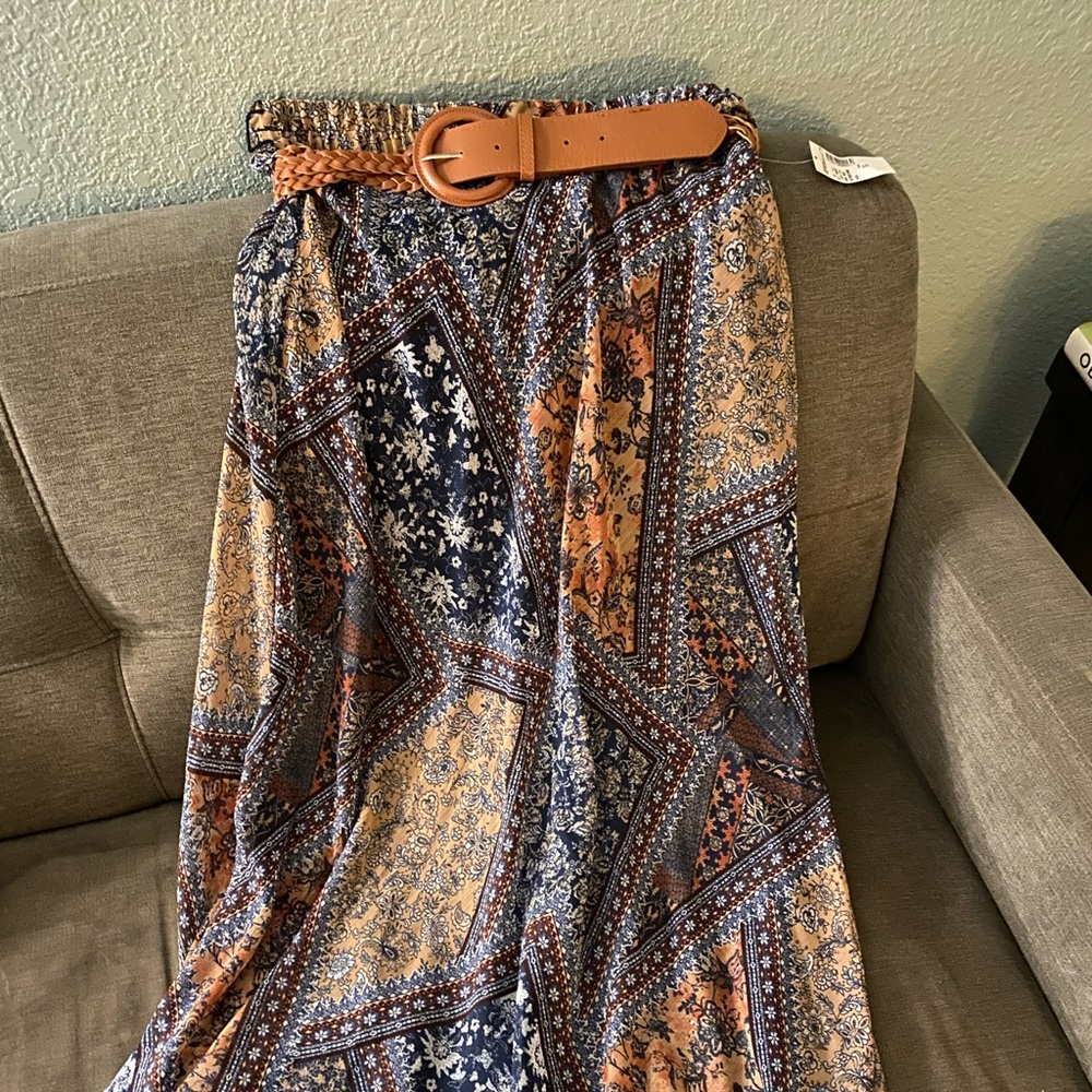 Ankle length skirt
